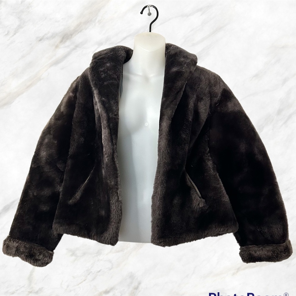 Vintage Mouton 1954 fur coat jacket